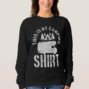 Camping Trailer Camper Van Mobile Home Caravan Mot Sweatshirt