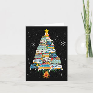 Camping Tree Lover Gift Co. Camper Christmas Tree Card