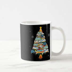 Camping Tree Lover Gift Co. Camper Christmas Tree  Coffee Mug