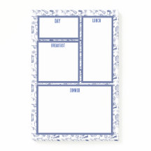 Camping Trip Family Meal Planning Notes