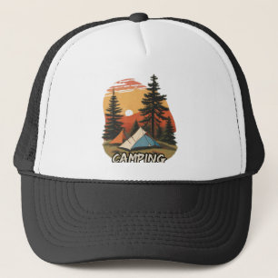 Camping Trucker Hat