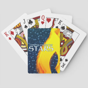 Camping Under the Stars Playing Cards