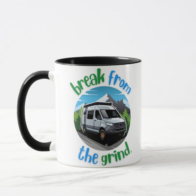 Camping Van Coffee Mug (Left)