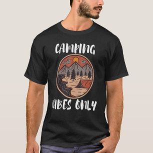 Camping Vibes Only Essential Summer Vacation T-Shirt