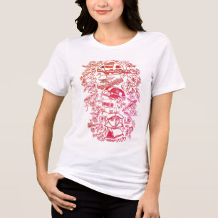Camping Vibes T-Shirt Tri-Blend Shirt