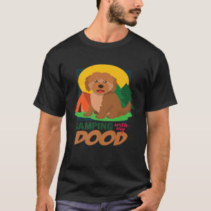 Camping With My Dood - Labradoodle Gifts Premium T T-Shirt