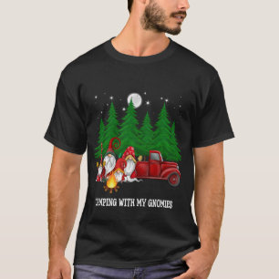 Camping with My Gnomies Gnome Camping Adventure T-Shirt