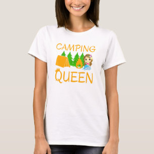 Camping - Women - Queen Camping T-Shirt