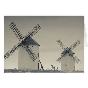 Campo de Criptana, antique La Mancha windmills 2