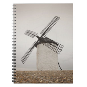 Campo de Criptana, antique La Mancha windmills Notebook