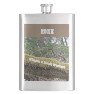 Campout Whiskey & Woods Guys Only Weekend Hip Flask