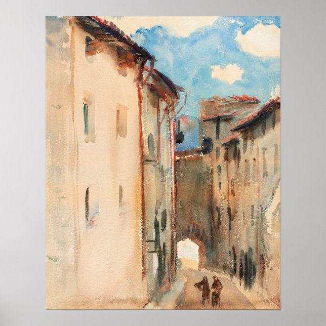 Camprodon, Spain (ca. 1892) by John Singer Sargent Poster (Front)