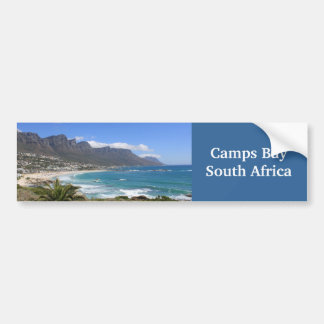 Camps Bay Beach, South Africa Bumper Sticker