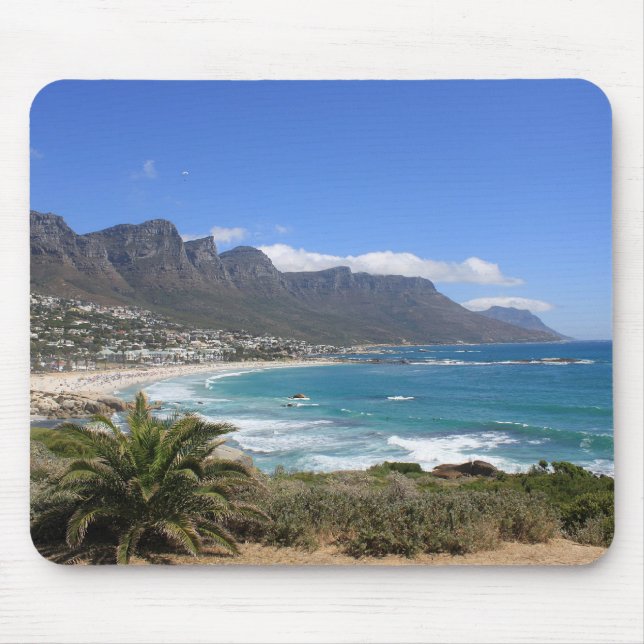 Camps Bay Beach, South Africa Mouse Pad (Front)