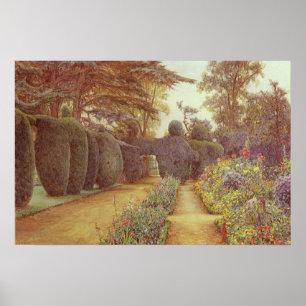 Campsea Ashe, Suffolk by Ernest Arthur Rowe Poster