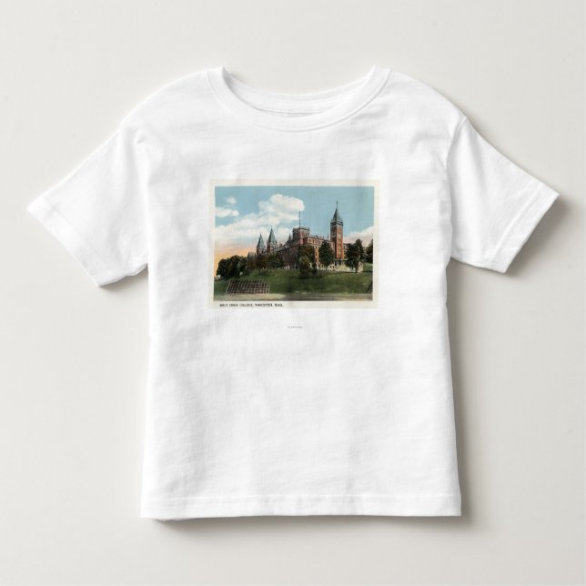 Campus View of Holy Cross College Toddler T-Shirt (Front)