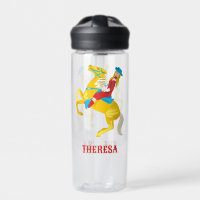 Campy Western Cowgirl on Horse Personalised