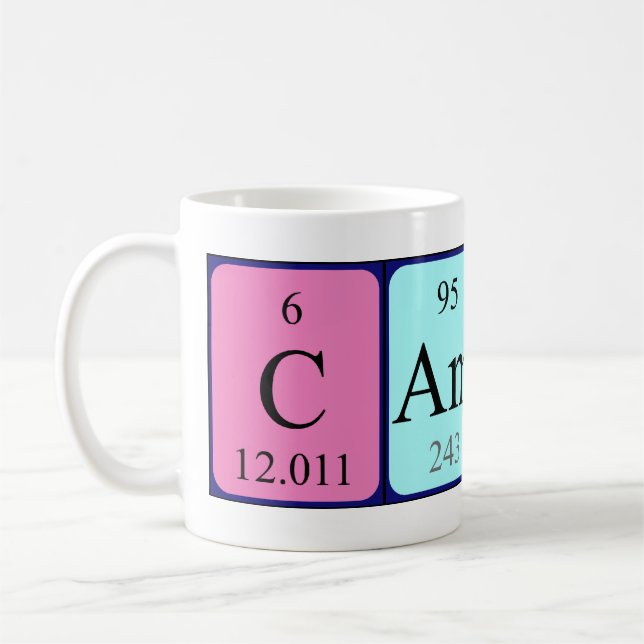 Camren periodic table name mug (Left)