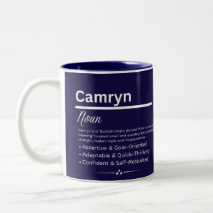 Camryn Personalized Girl Name Meaning Coffee Mug