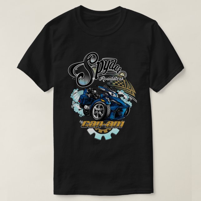 Can-Am Spyder Roadsters Retro Logo Classic T-Shirt (Design Front)