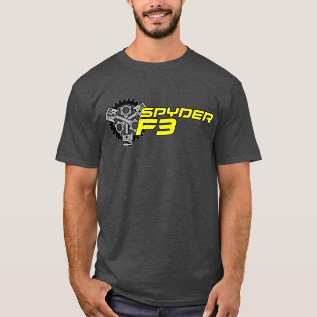 Can Am Spyder Three Piston Shirt: F3T. T-Shirt (Front)