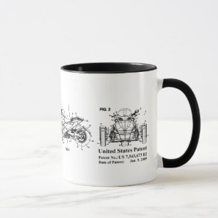 Can Am Spyder US Patent Three Diagram Mug