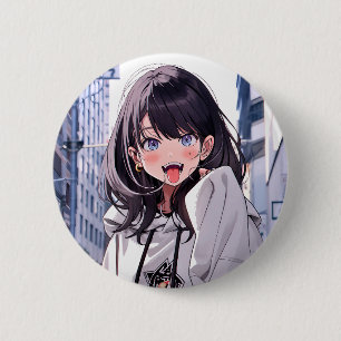 Can Badge Akkanbe JK Badge Sushi Musume Generative