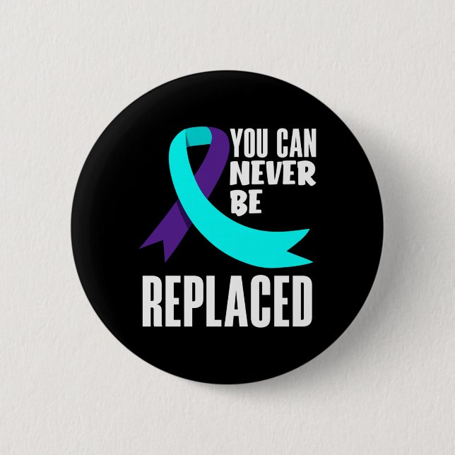 Can Be Replaced Prevention Awareness Performance 6 Cm Round Badge (Front)