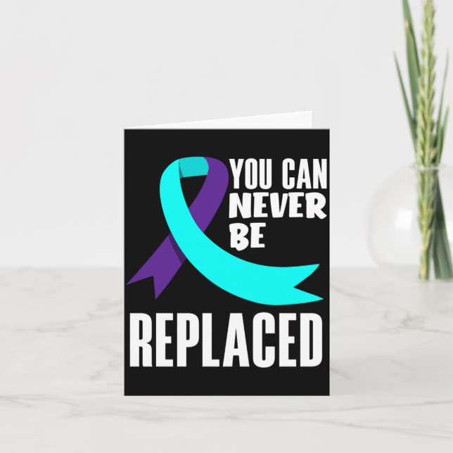 Can Be Replaced Prevention Awareness Performance Card (Front)