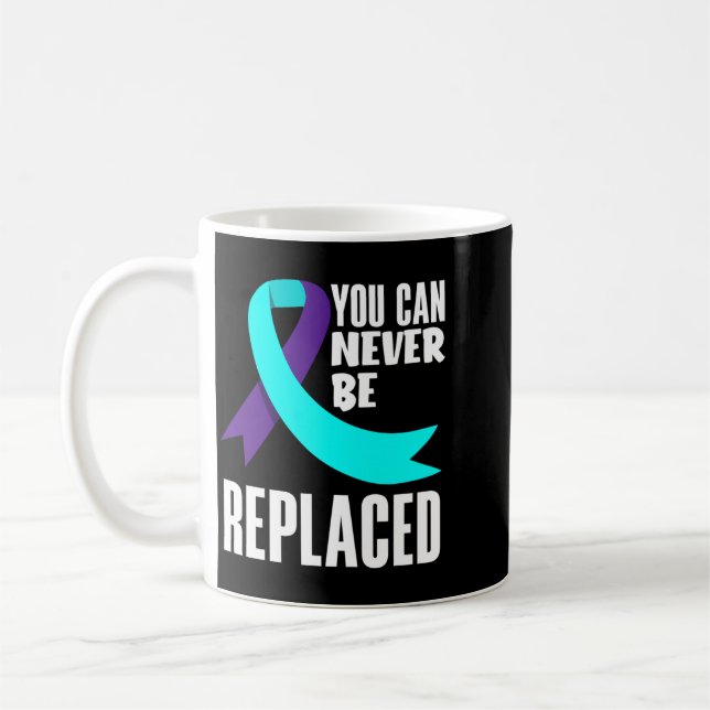 Can Be Replaced Prevention Awareness Performance Coffee Mug (Left)