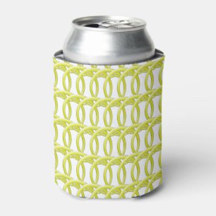 Can/Bottle Cooler - Interlocking Yellow Rings
