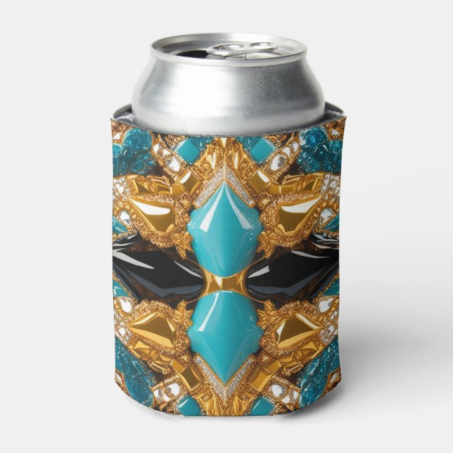 Can Cooler with Bahamas Colours design (Can Front)