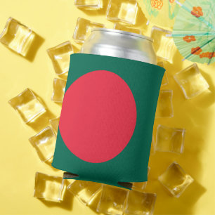 Can Cooler with flag of Bangladesh