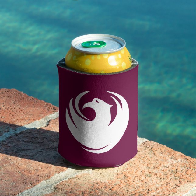 Can Cooler with flag of Phoenix City, Arizona (In Situ Pool)