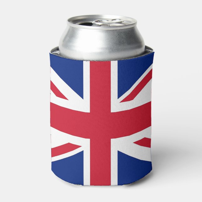 Can Cooler with flag of United Kingdom (Can Front)