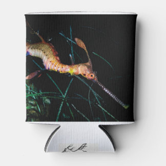 Can cooler with sea dragon design