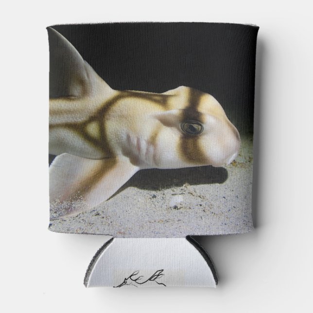 Can cooler with shark design (Front)
