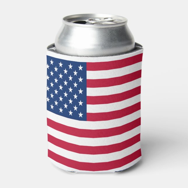 Can Coolers/American Flag Can Cooler (Can Front)