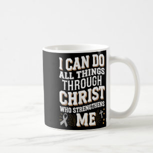 Can Do All Things Through Christ Diabetes Awarenes Coffee Mug