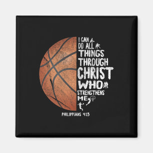 Can Do All Things Through Christ Philippians 413 B Magnet