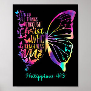 Can Do All Things Through Christ Who Strengthens M Poster
