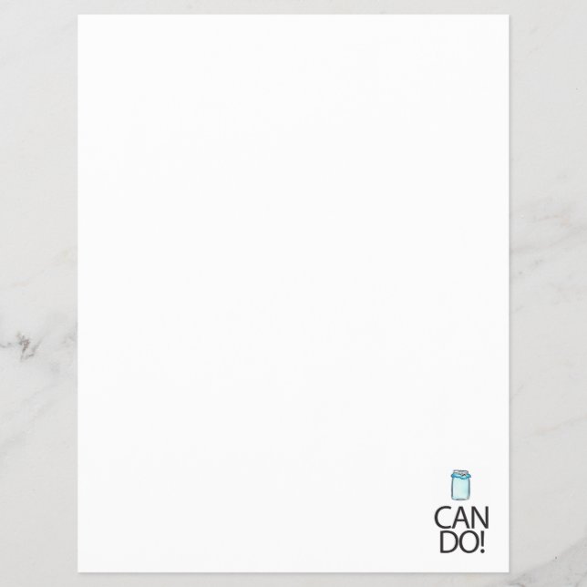 Can Do Flyer (Front)