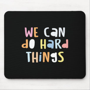 Can Do Hard-things Teacher Back To School 1 Mouse Pad