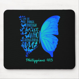 Can Do Things Through Christ Who Strengthens Gift Mouse Pad