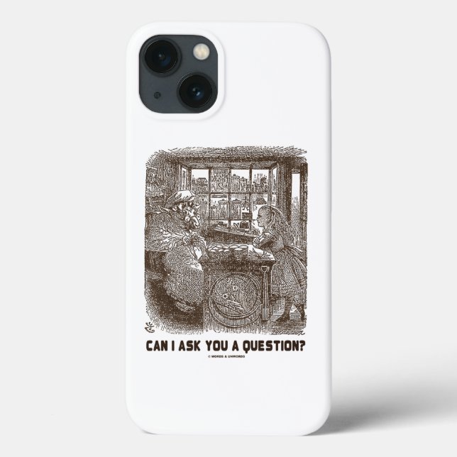 Can I Ask You A Question? Alice Sheep Wonderland Case-Mate iPhone Case (Back)