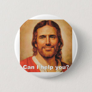 Can I Help You? 6 Cm Round Badge