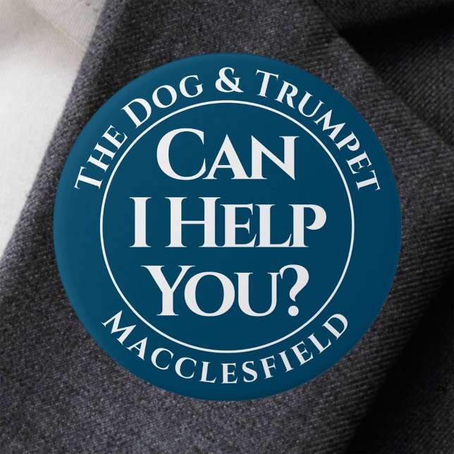 Can I Help You? Badge Button (Creator Uploaded)