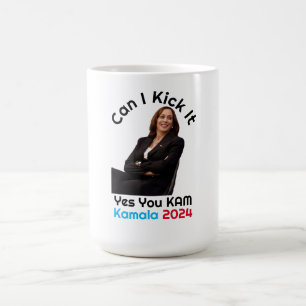 Can I Kick It Kamala Harris 2024 T-Shirt Coffee Mug