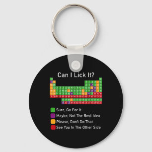 Can I Lick It Periodic Table Key Ring