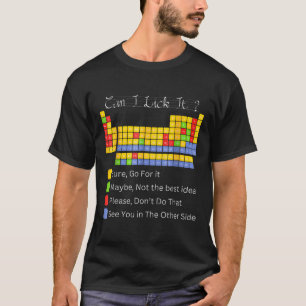 Can I Lick It Periodic Table Teacher Student Boys T-Shirt